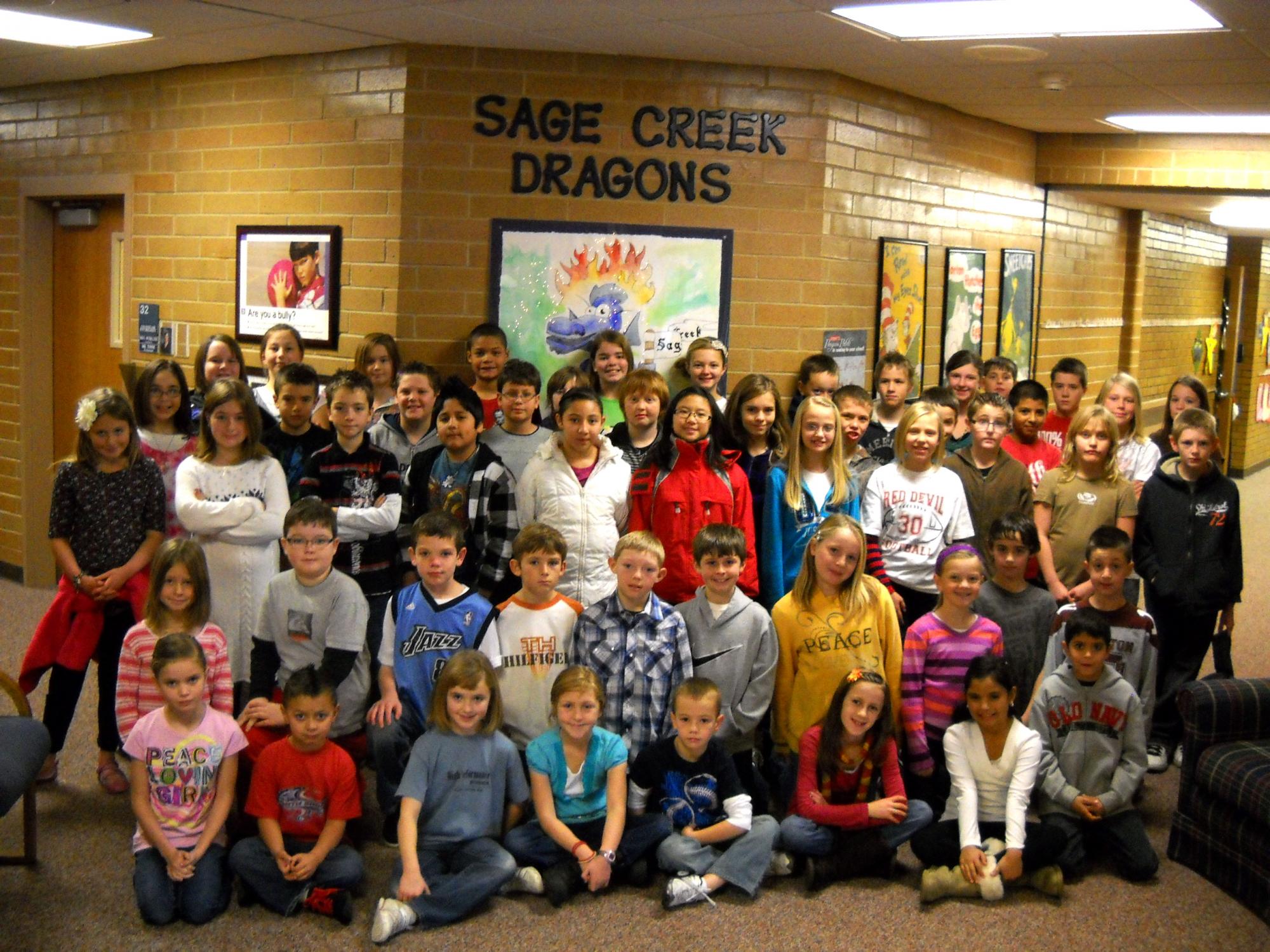 November Determined Dragons Sage Creek Elementary